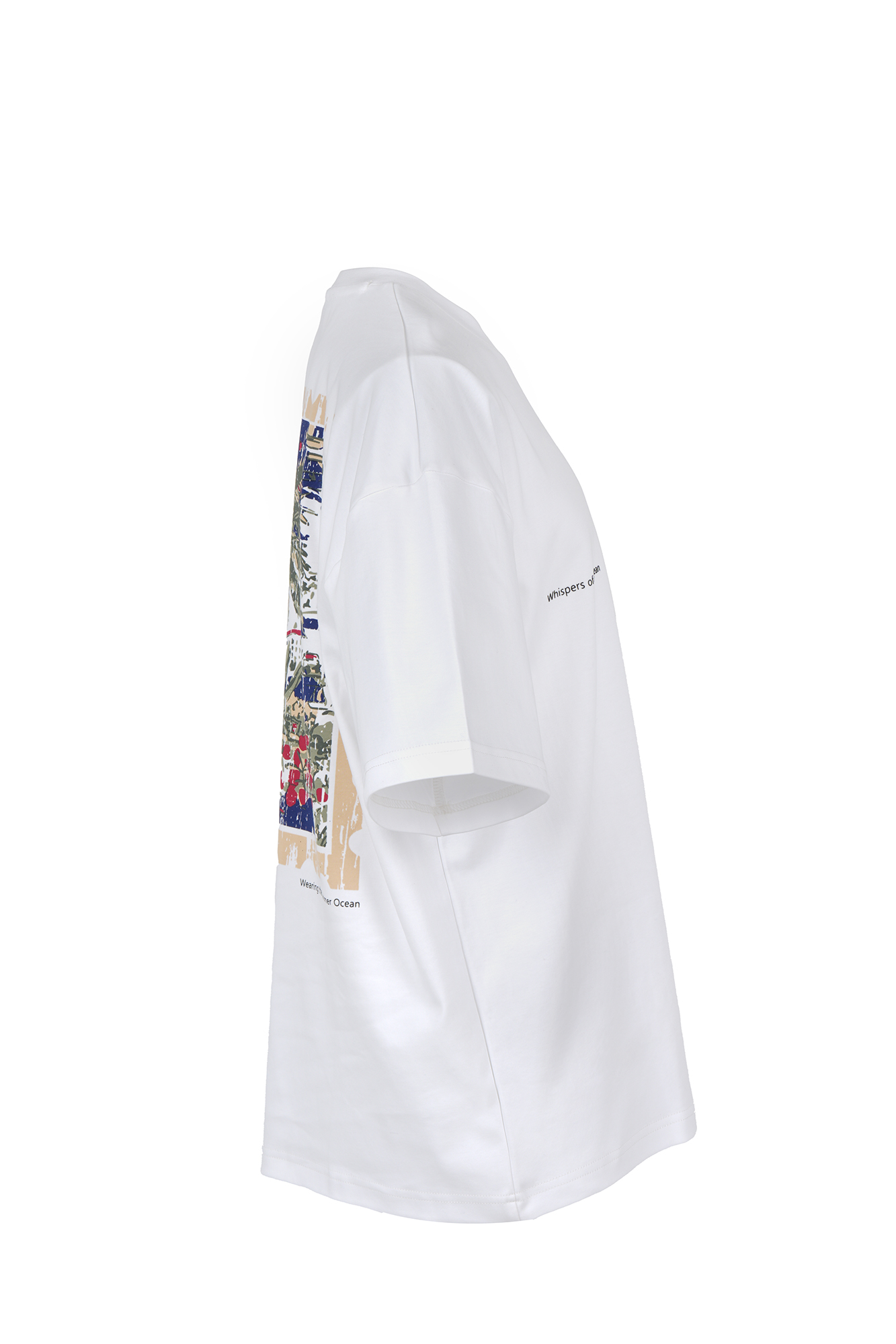 تیشرت آستین کوتاه چاپی