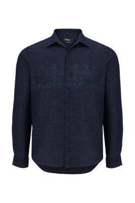 پیراهن آستین بلند چاپی