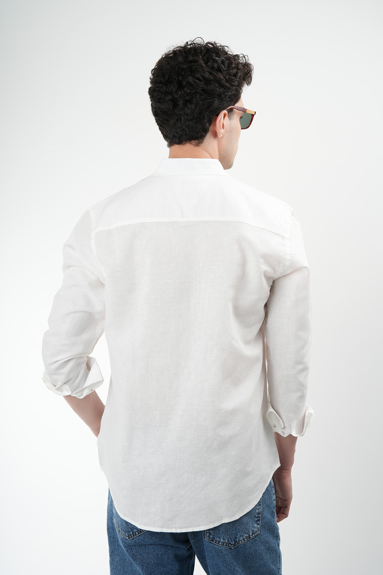 پیراهن آستین بلند چاپی