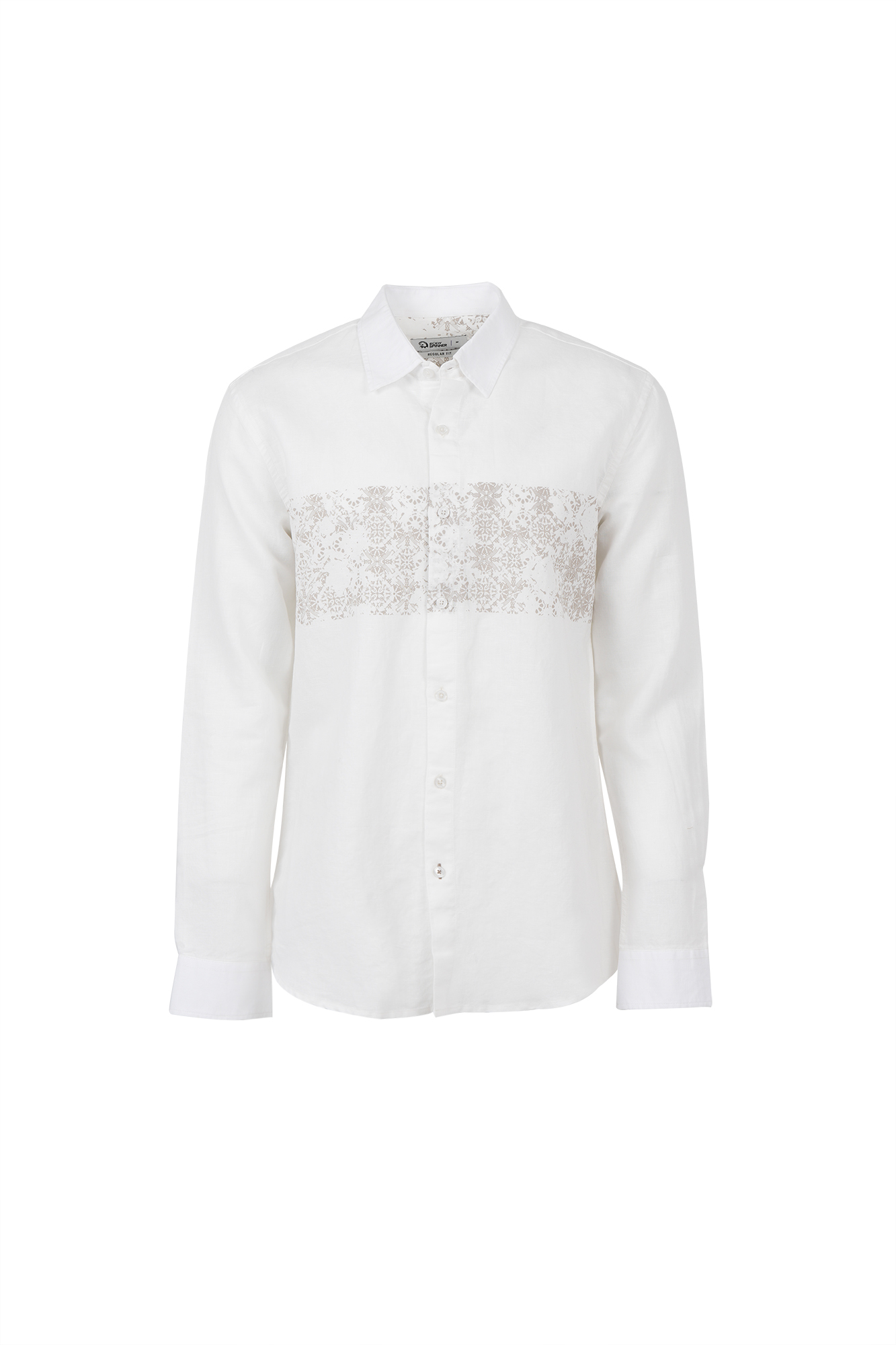 پیراهن آستین بلند چاپی