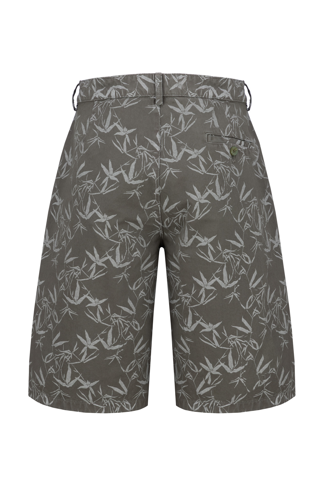 شلوارک کتان طرحدار