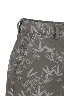 شلوارک کتان طرحدار