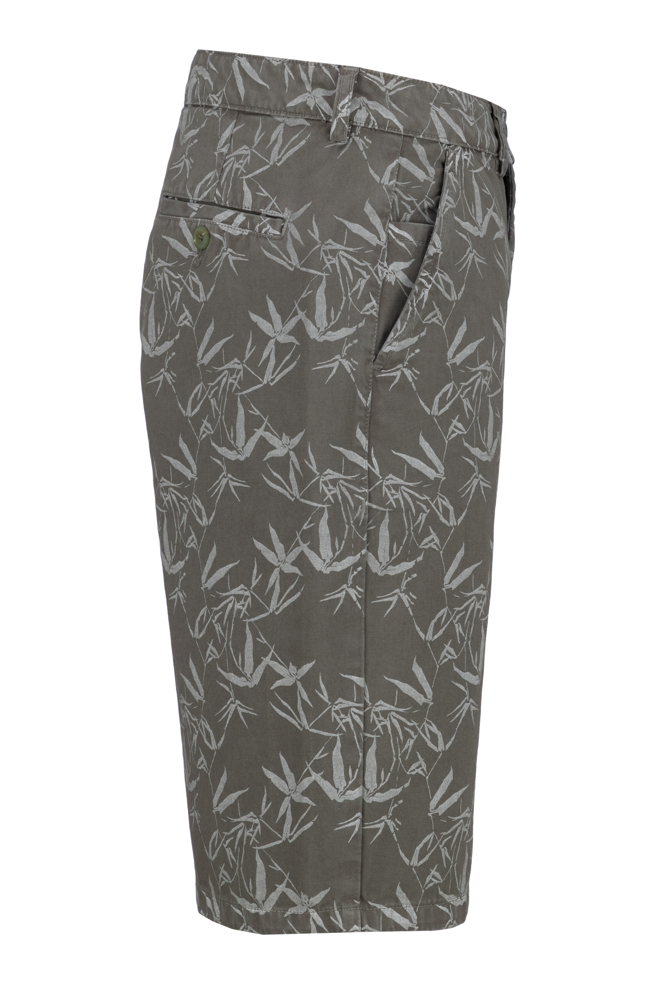 شلوارک کتان طرحدار