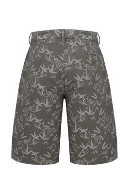 شلوارک کتان طرحدار