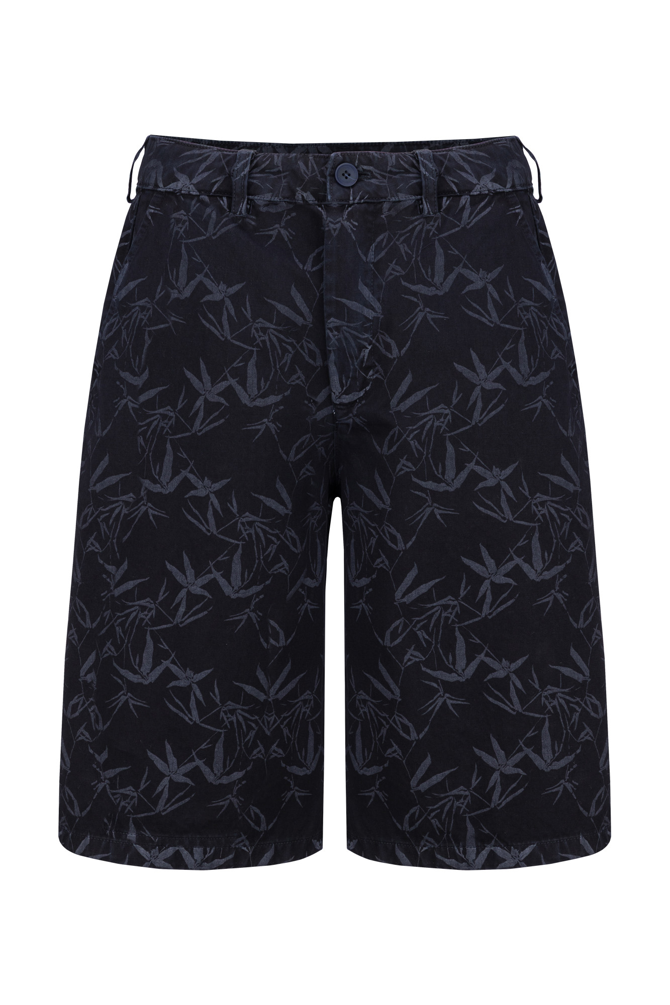 شلوارک کتان طرحدار