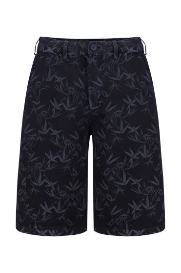 شلوارک کتان طرحدار