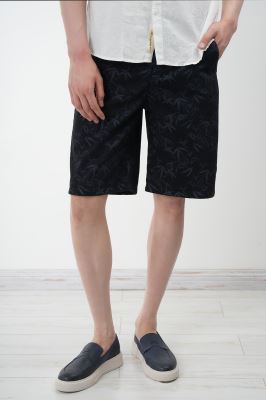 شلوارک کتان طرحدار