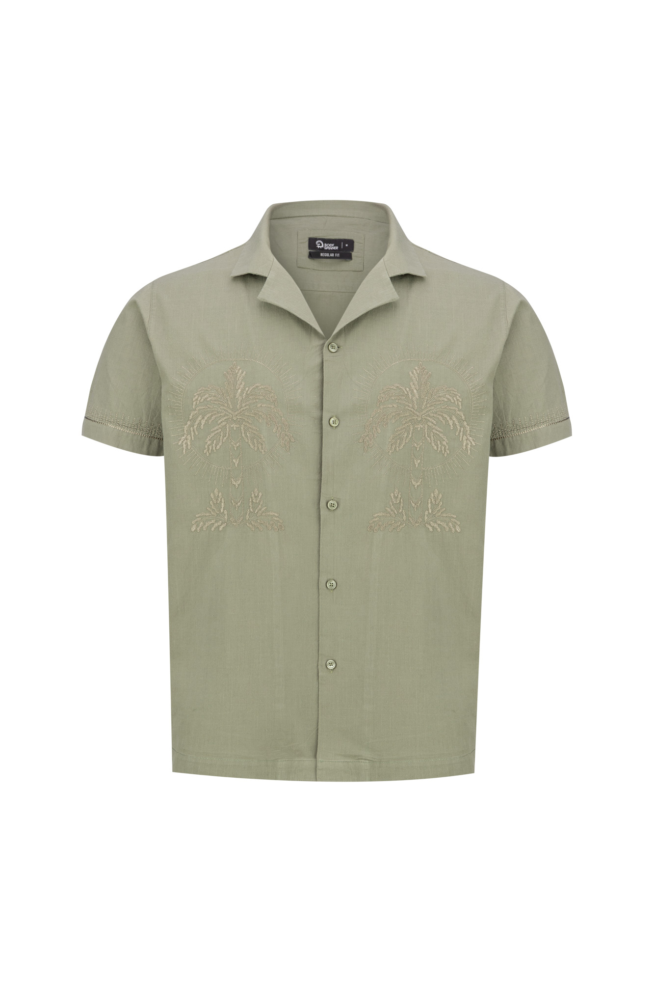 پیراهن آستین کوتاه گلدوزی