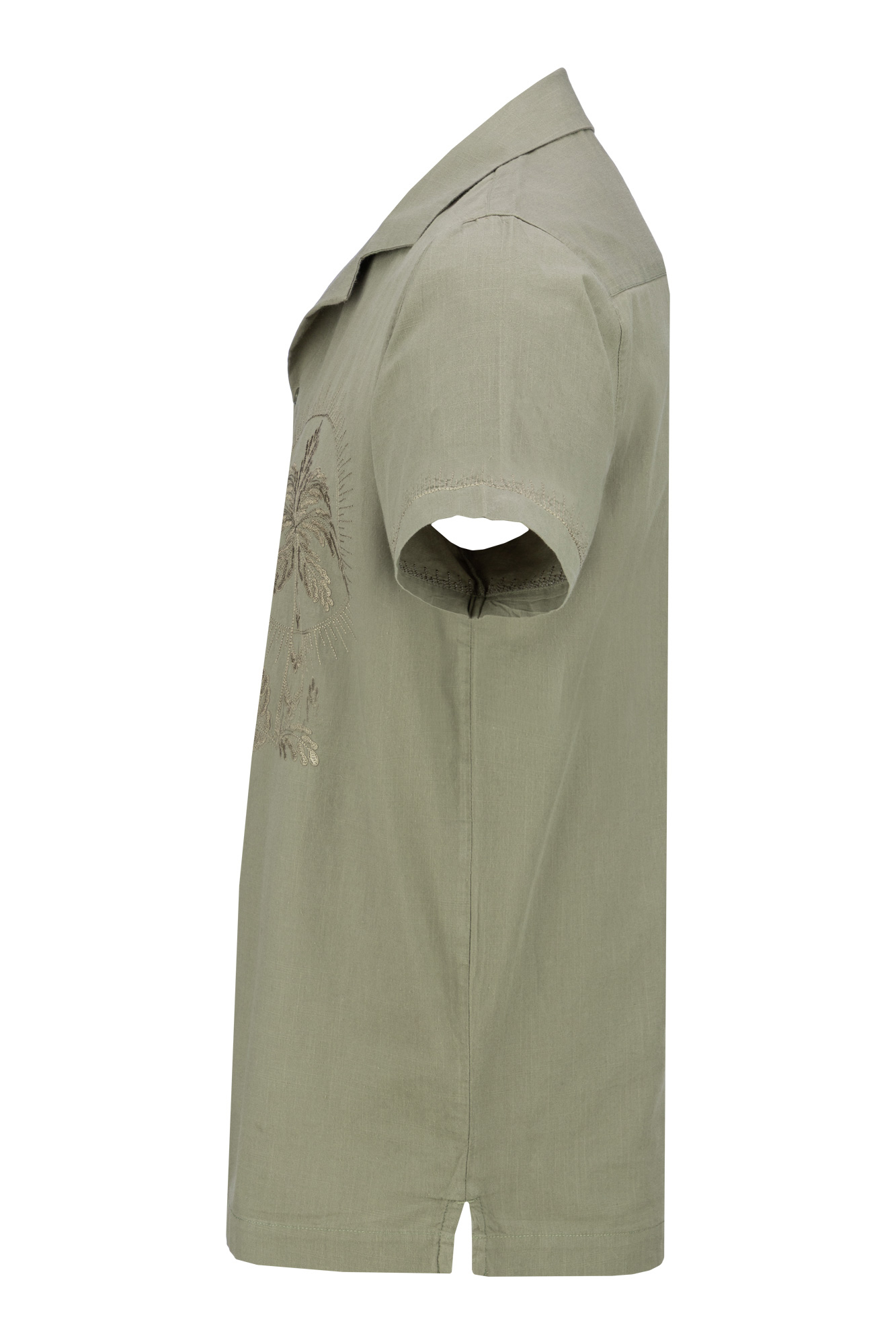 پیراهن آستین کوتاه گلدوزی