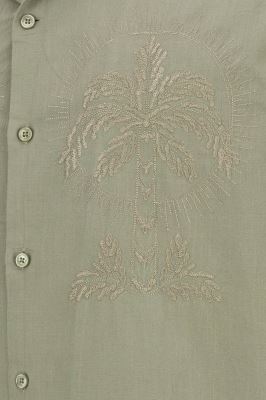 پیراهن آستین کوتاه گلدوزی