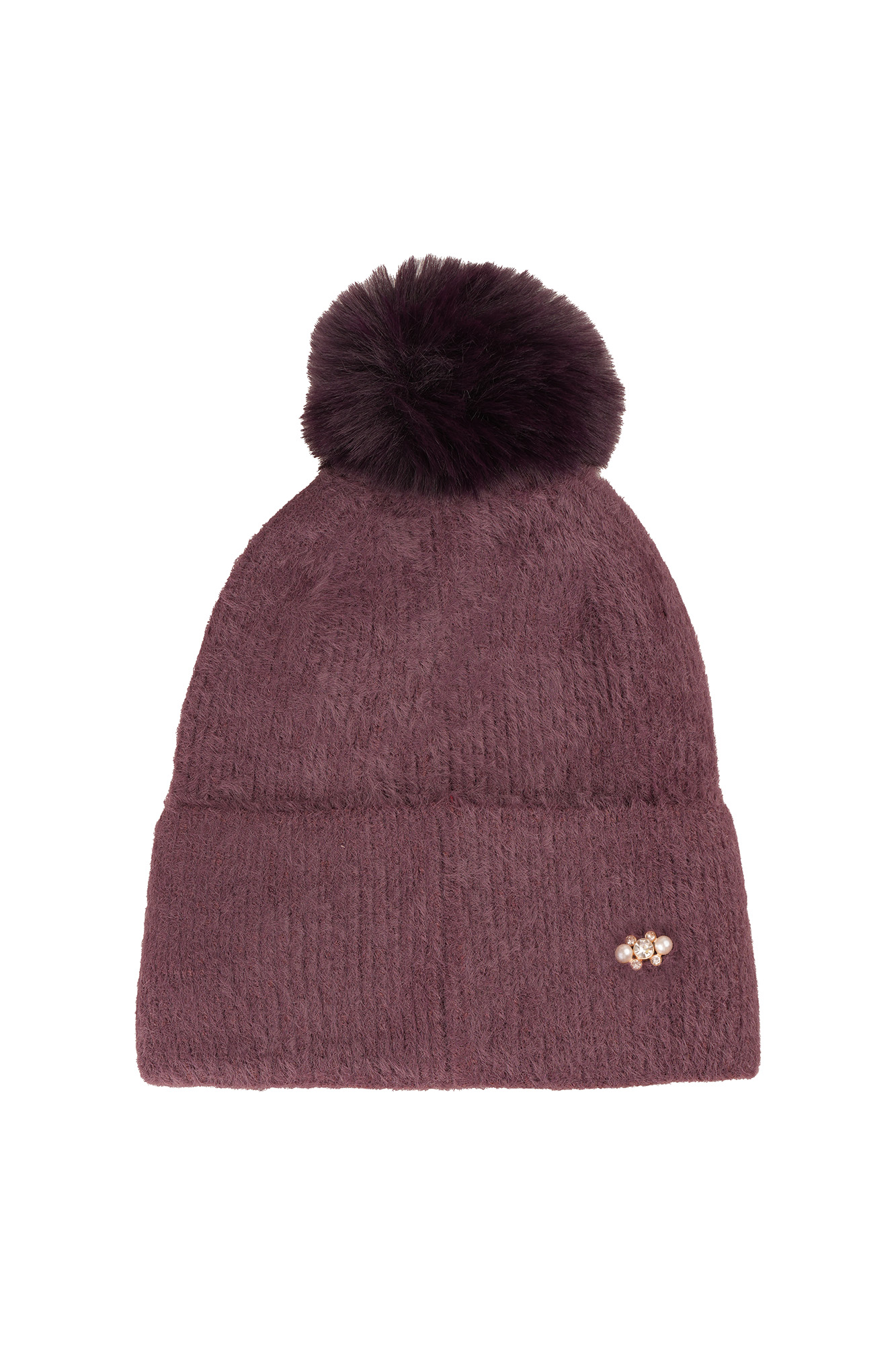 کلاه بافت ساده