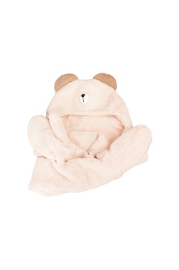 ست شال و کلاه ساده