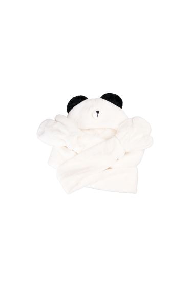 ست شال و کلاه ساده