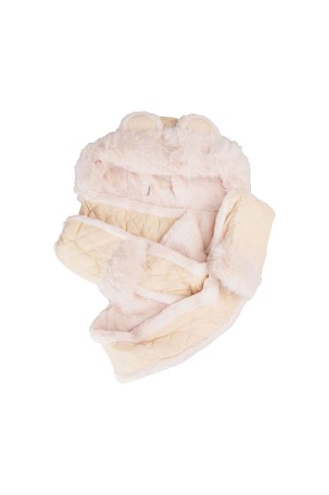 ست شال و کلاه ساده