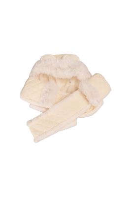 ست شال و کلاه ساده