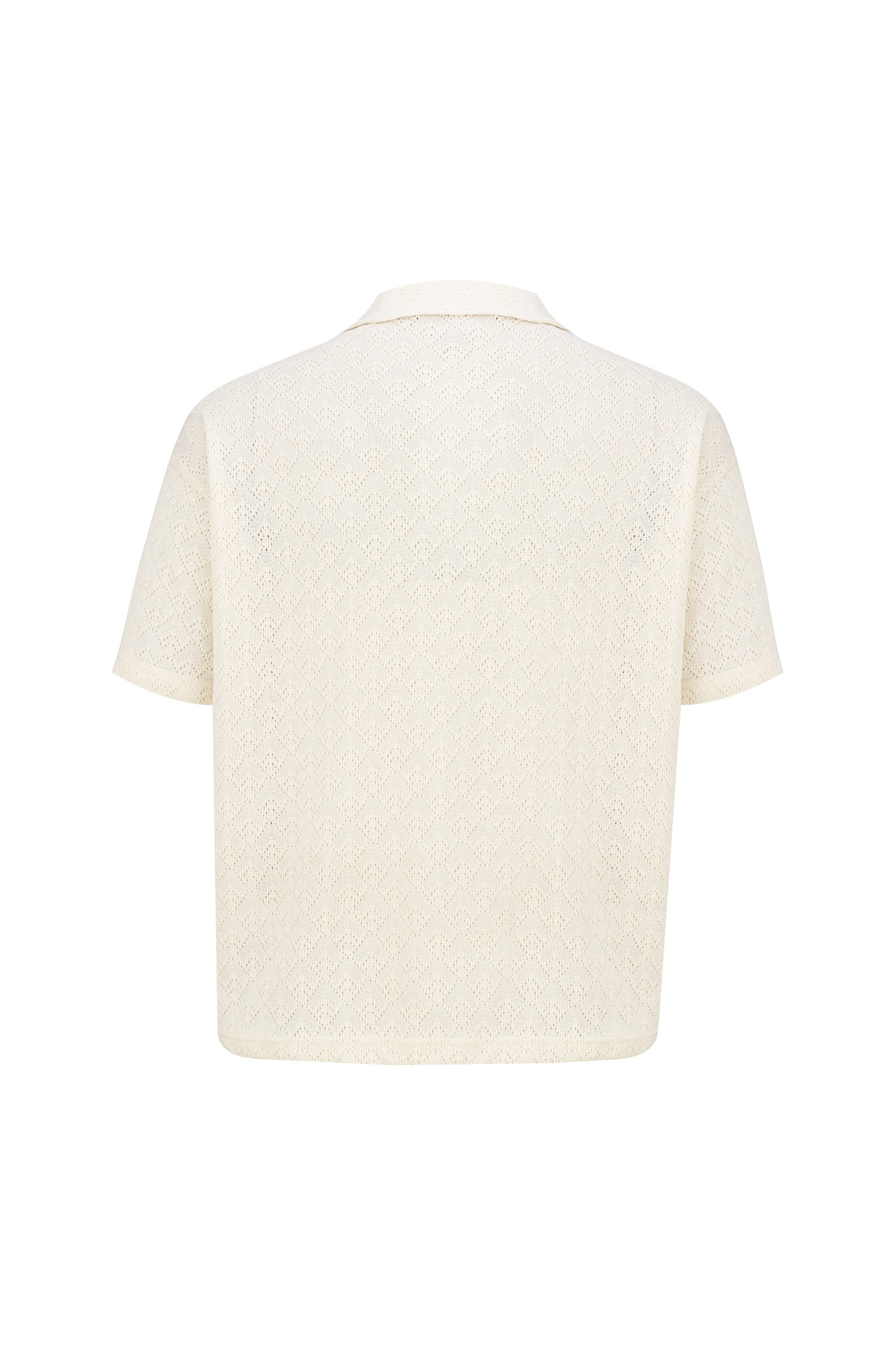 پولوشرت آستین کوتاه ژاکارد