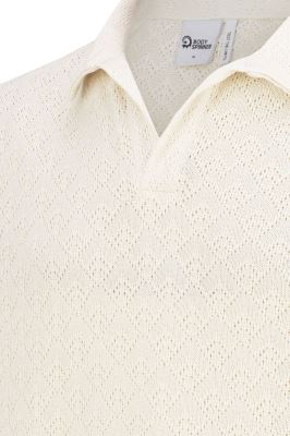 پولوشرت آستین کوتاه ژاکارد