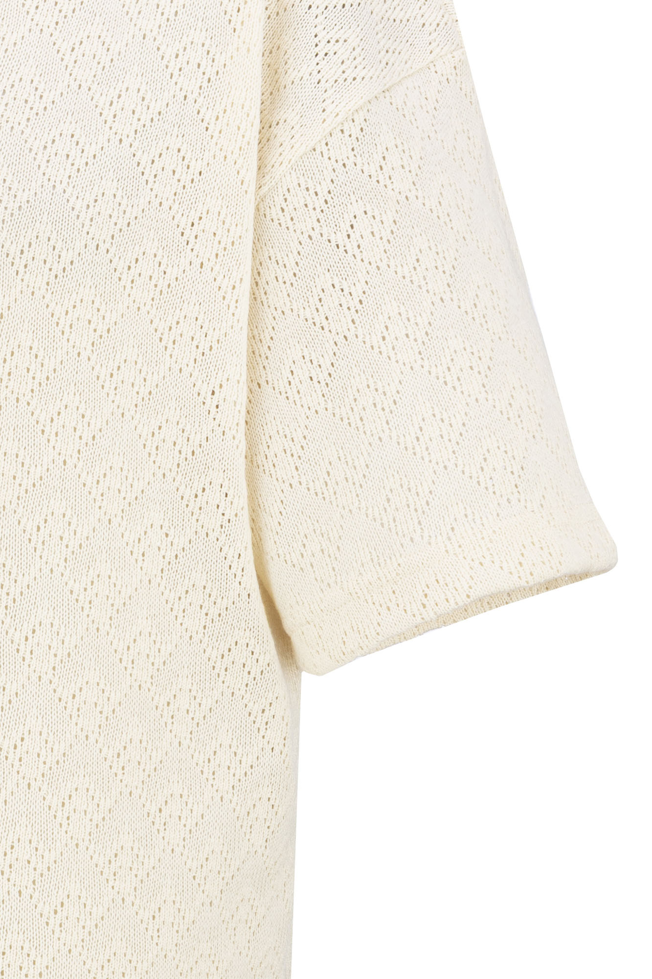 پولوشرت آستین کوتاه ژاکارد