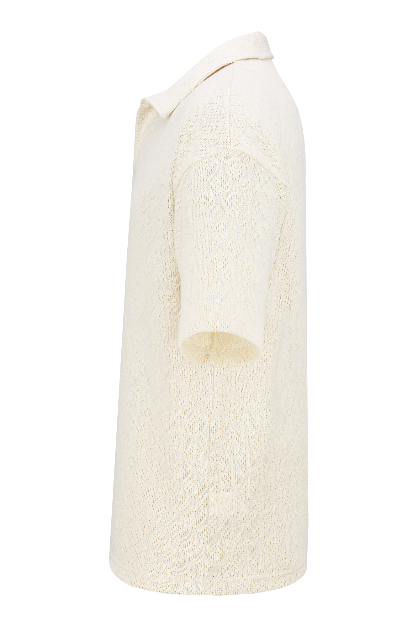 پولوشرت آستین کوتاه ژاکارد