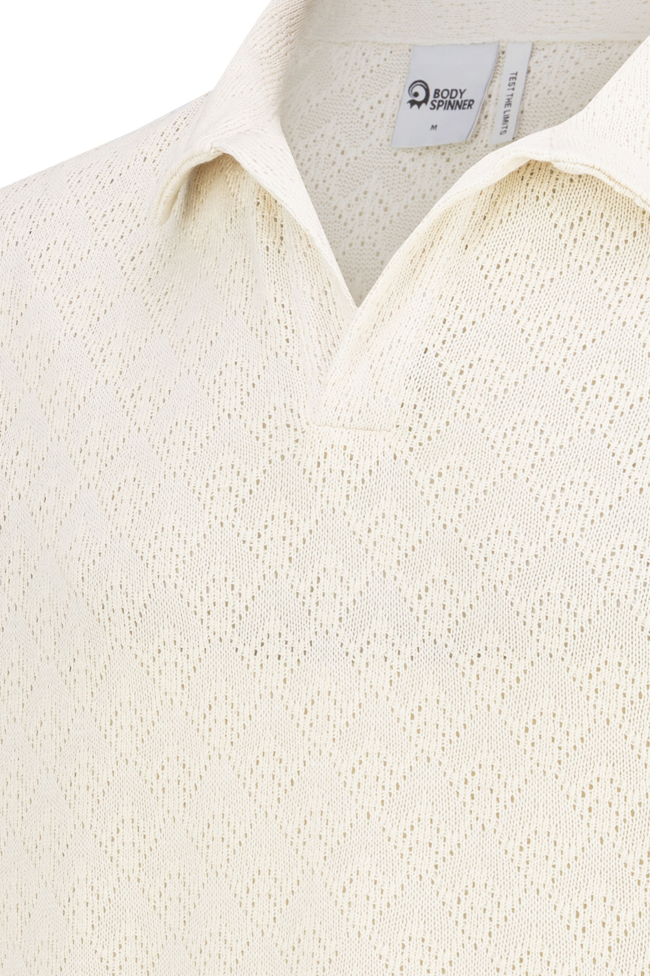 پولوشرت آستین کوتاه ژاکارد