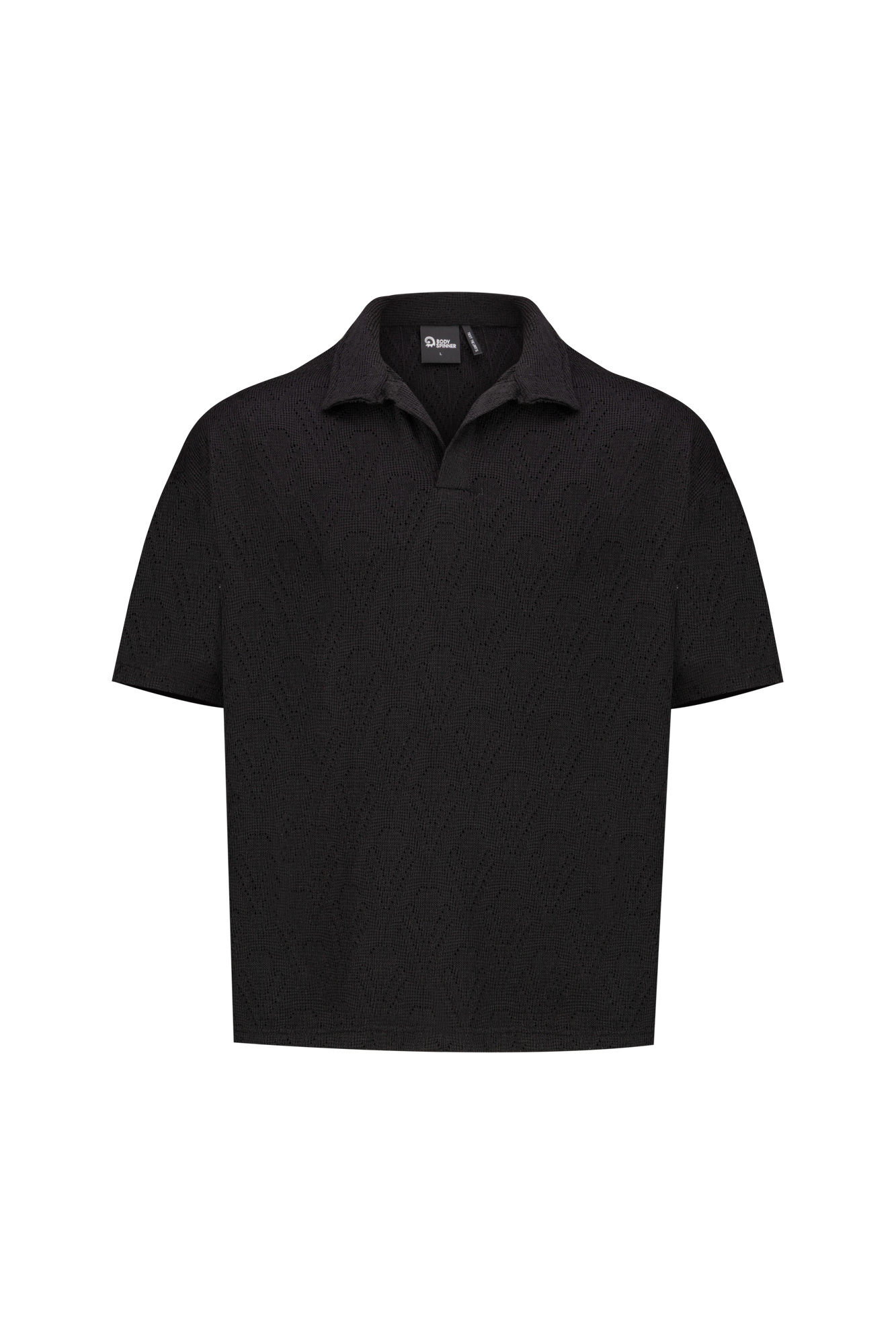 پولوشرت آستین کوتاه ژاکارد