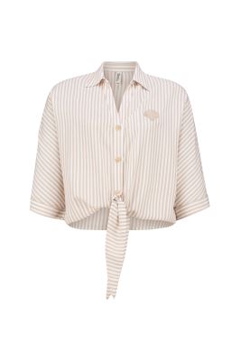 شومیز آستین کوتاه راه راه