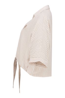 شومیز آستین کوتاه راه راه