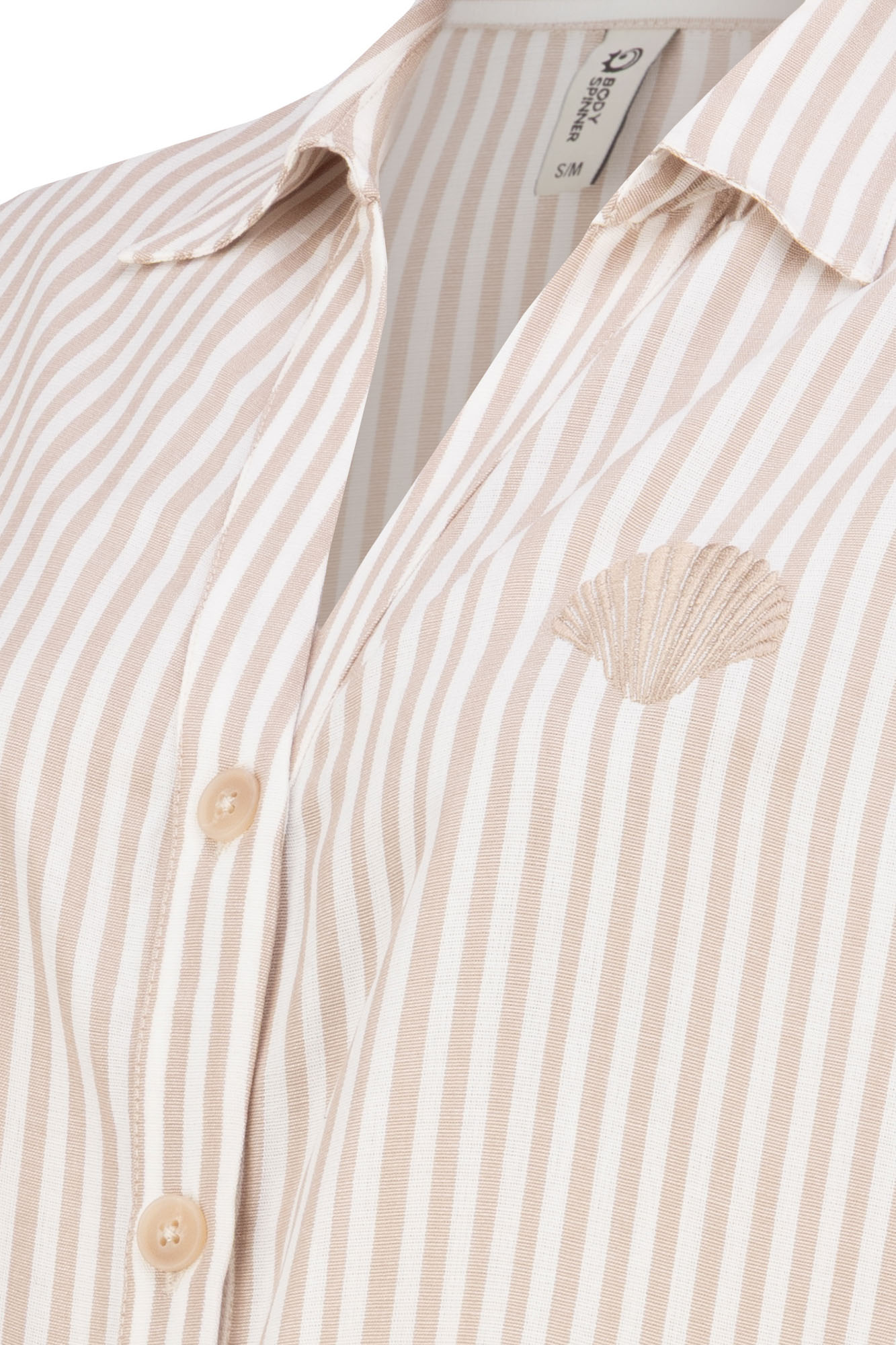 شومیز آستین کوتاه راه راه