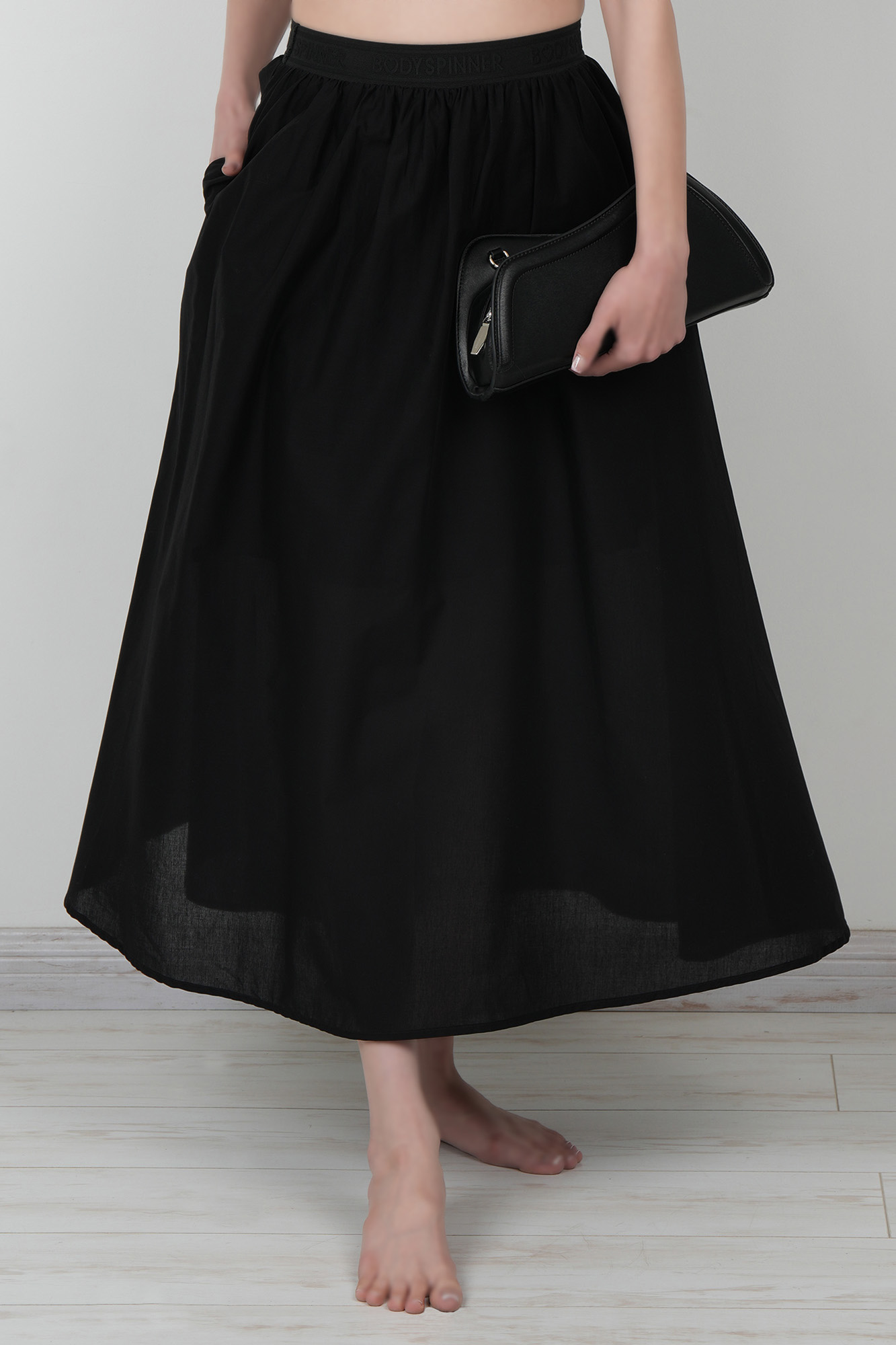 دامن بلند ساده