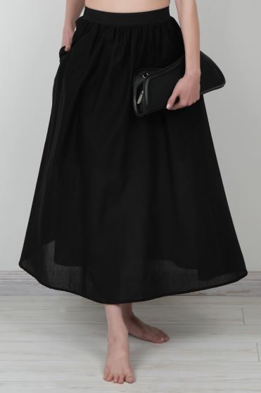 دامن بلند ساده