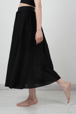 دامن بلند ساده