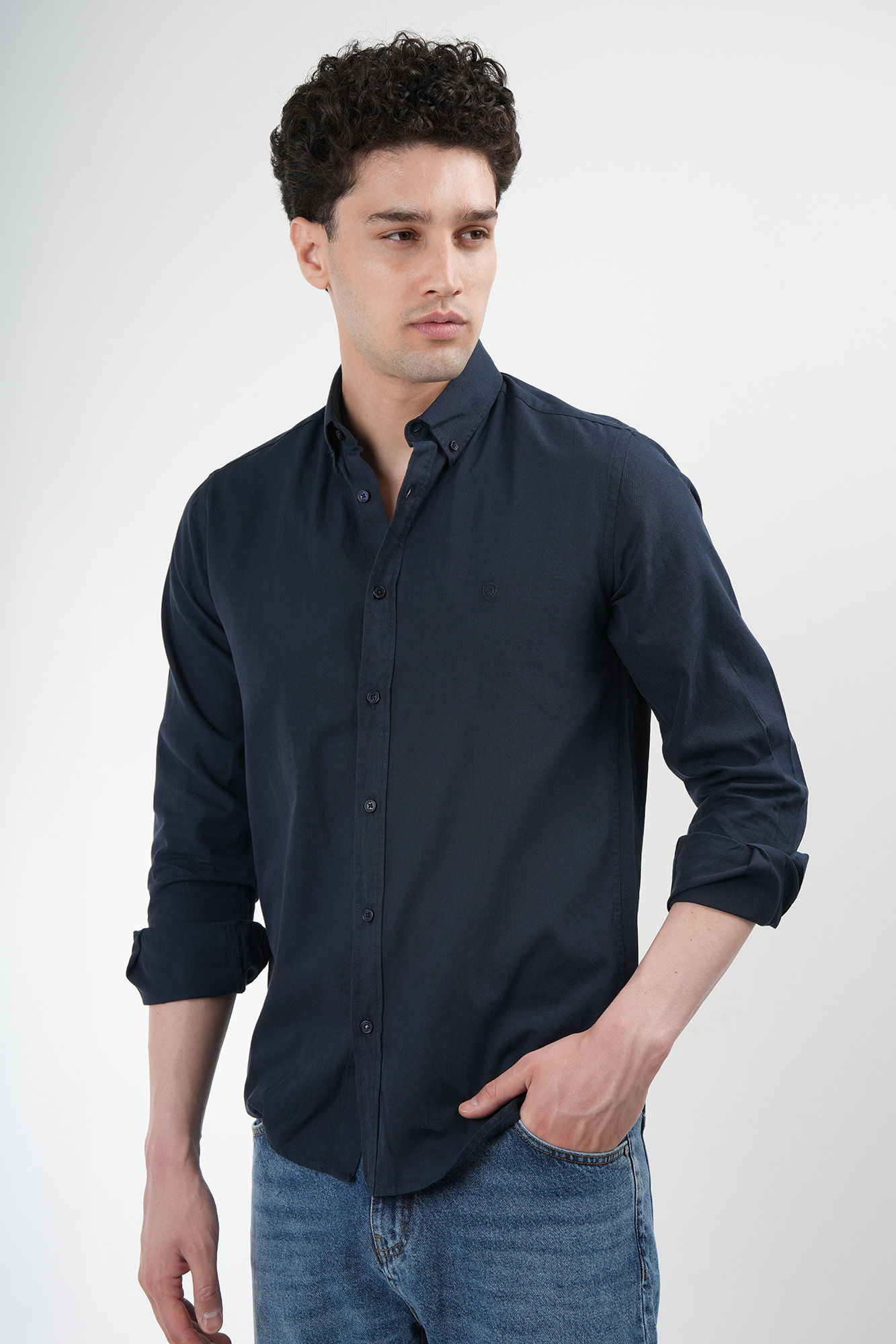 پیراهن آستین بلند ساده