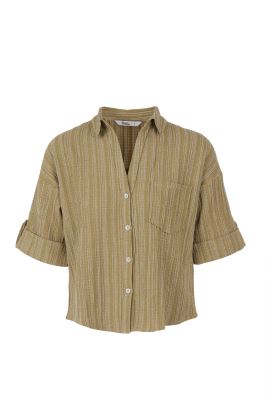 شومیز آستین کوتاه طرحدار