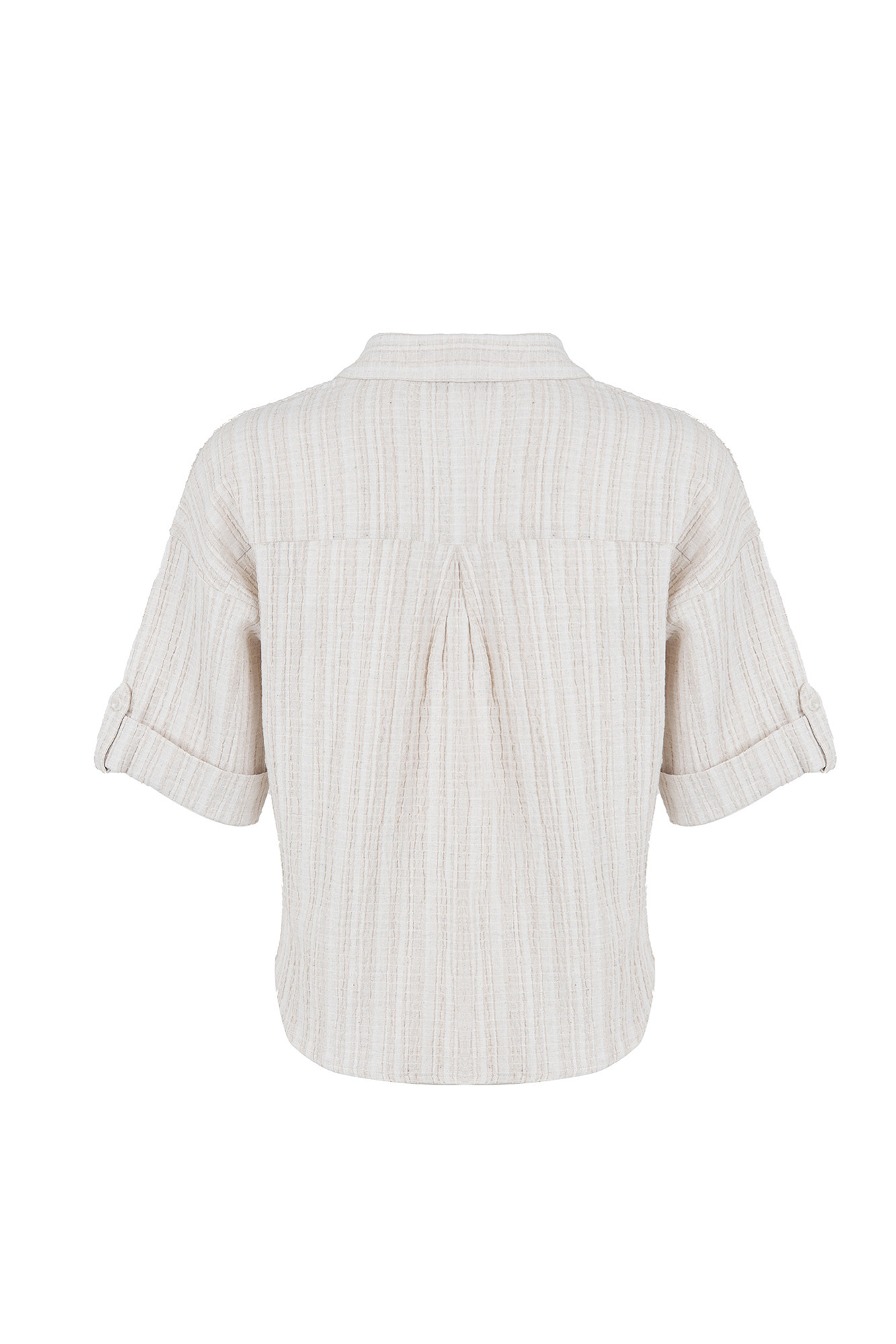 شومیز آستین کوتاه طرحدار