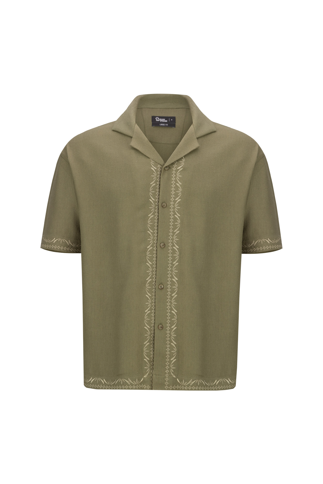 پیراهن آستین کوتاه گلدوزی