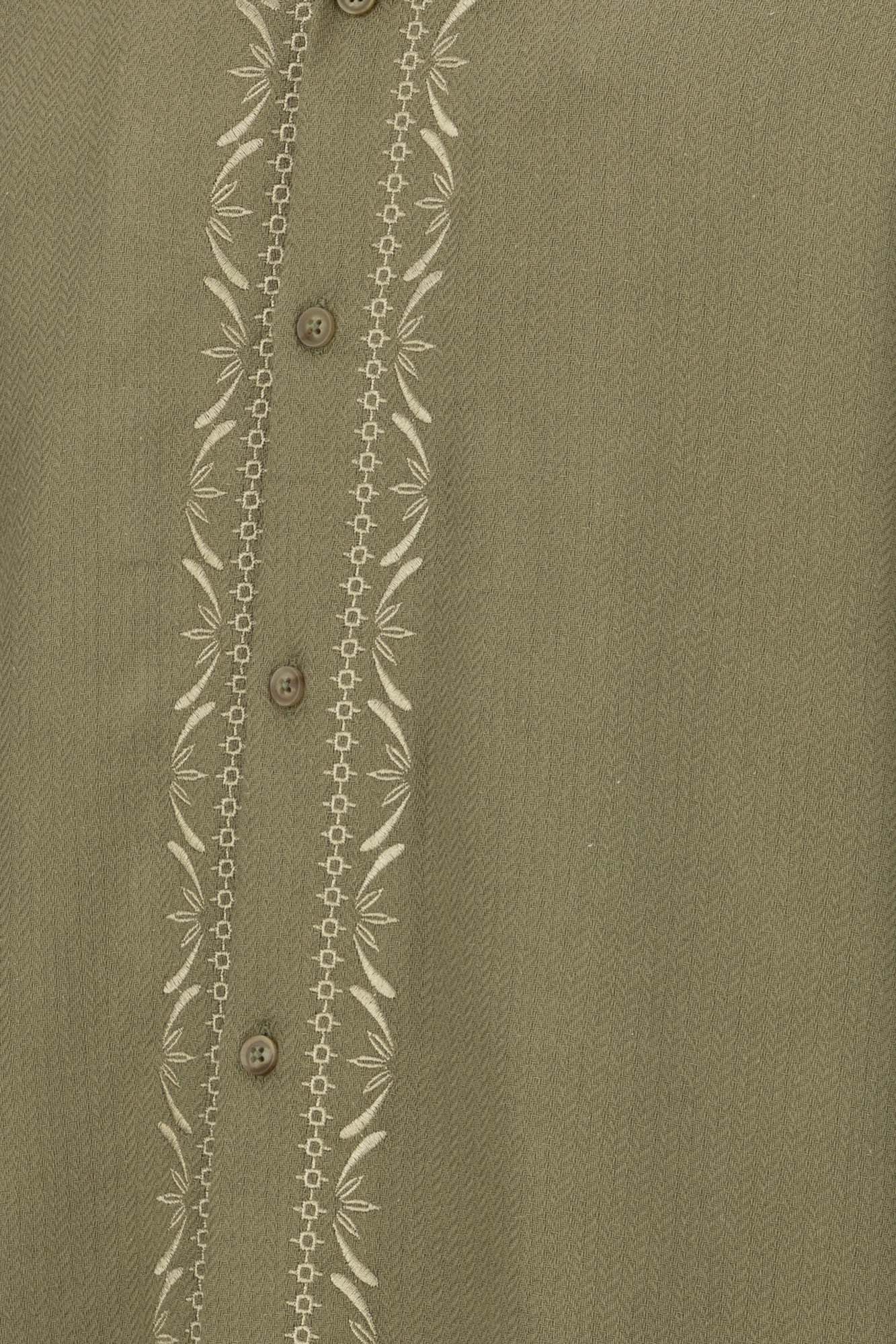 پیراهن آستین کوتاه گلدوزی