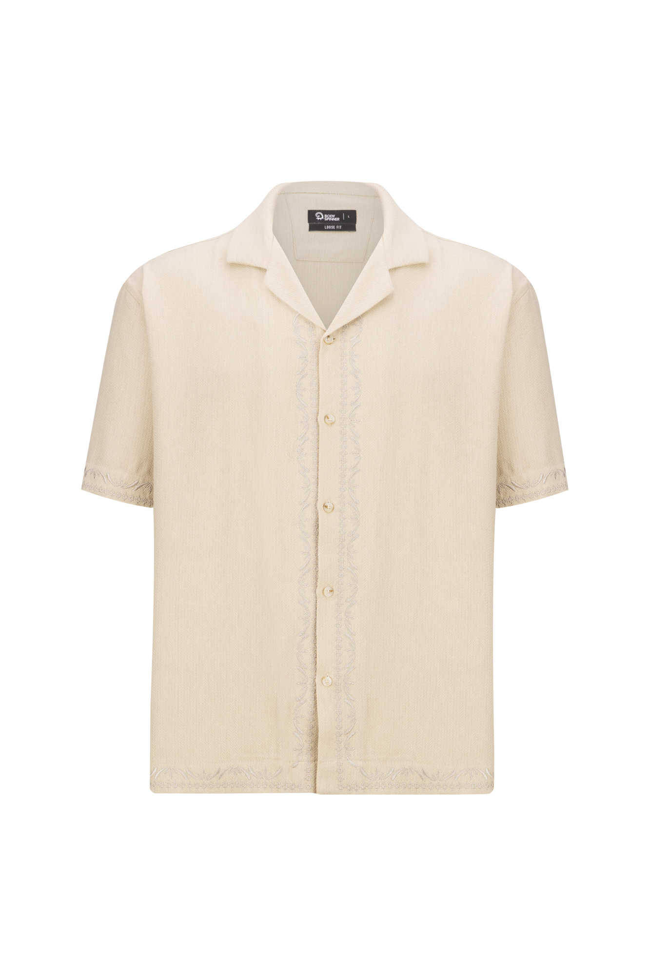 پیراهن آستین کوتاه گلدوزی