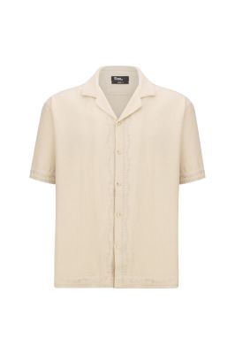 پیراهن آستین کوتاه گلدوزی