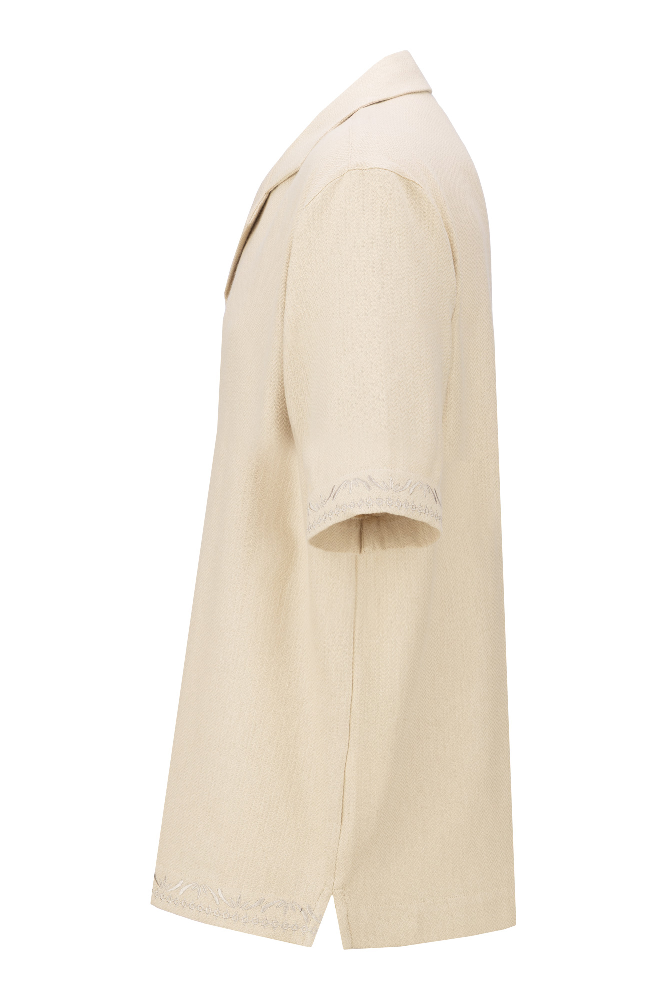 پیراهن آستین کوتاه گلدوزی