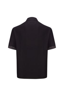 پیراهن آستین کوتاه گلدوزی