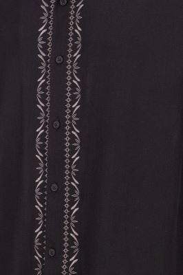 پیراهن آستین کوتاه گلدوزی