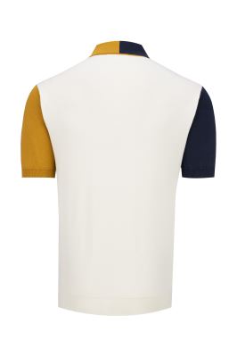 پولوشرت آستین کوتاه بافت