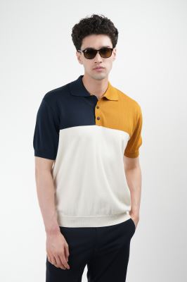 پولوشرت آستین کوتاه بافت