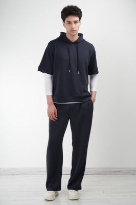 هودی آستین کوتاه ساده