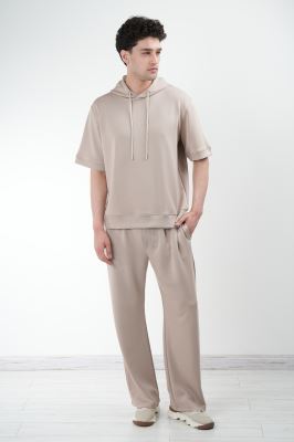 هودی آستین کوتاه ساده