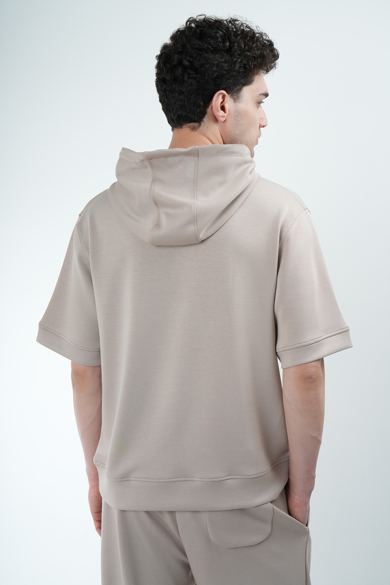 هودی آستین کوتاه ساده