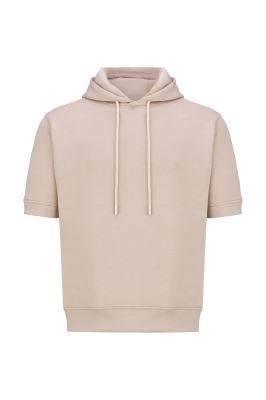 هودی آستین کوتاه ساده