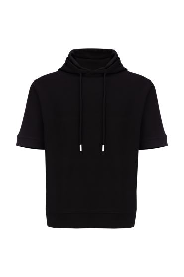 هودی آستین کوتاه ساده