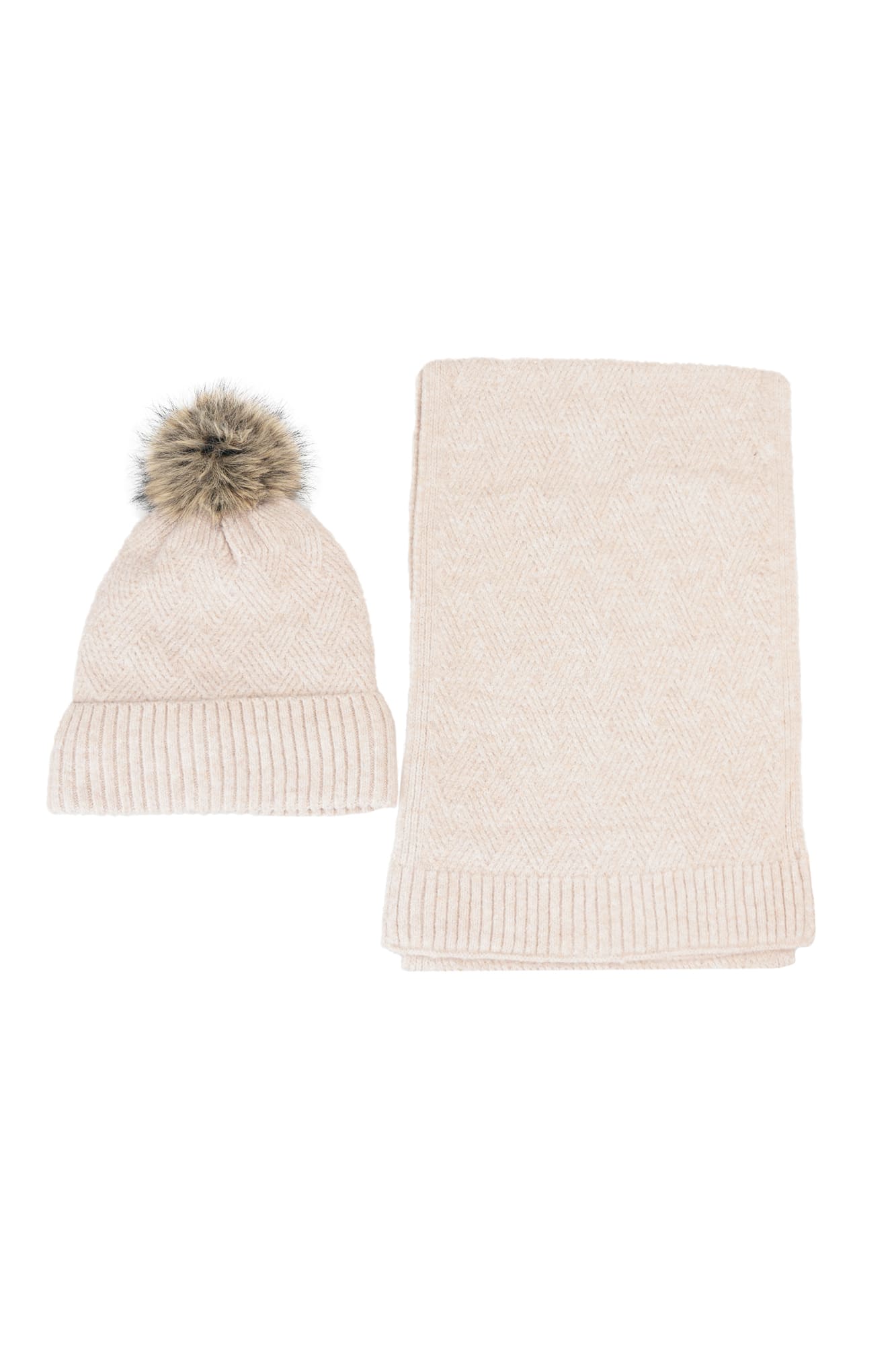 ست شال و کلاه طرحدار