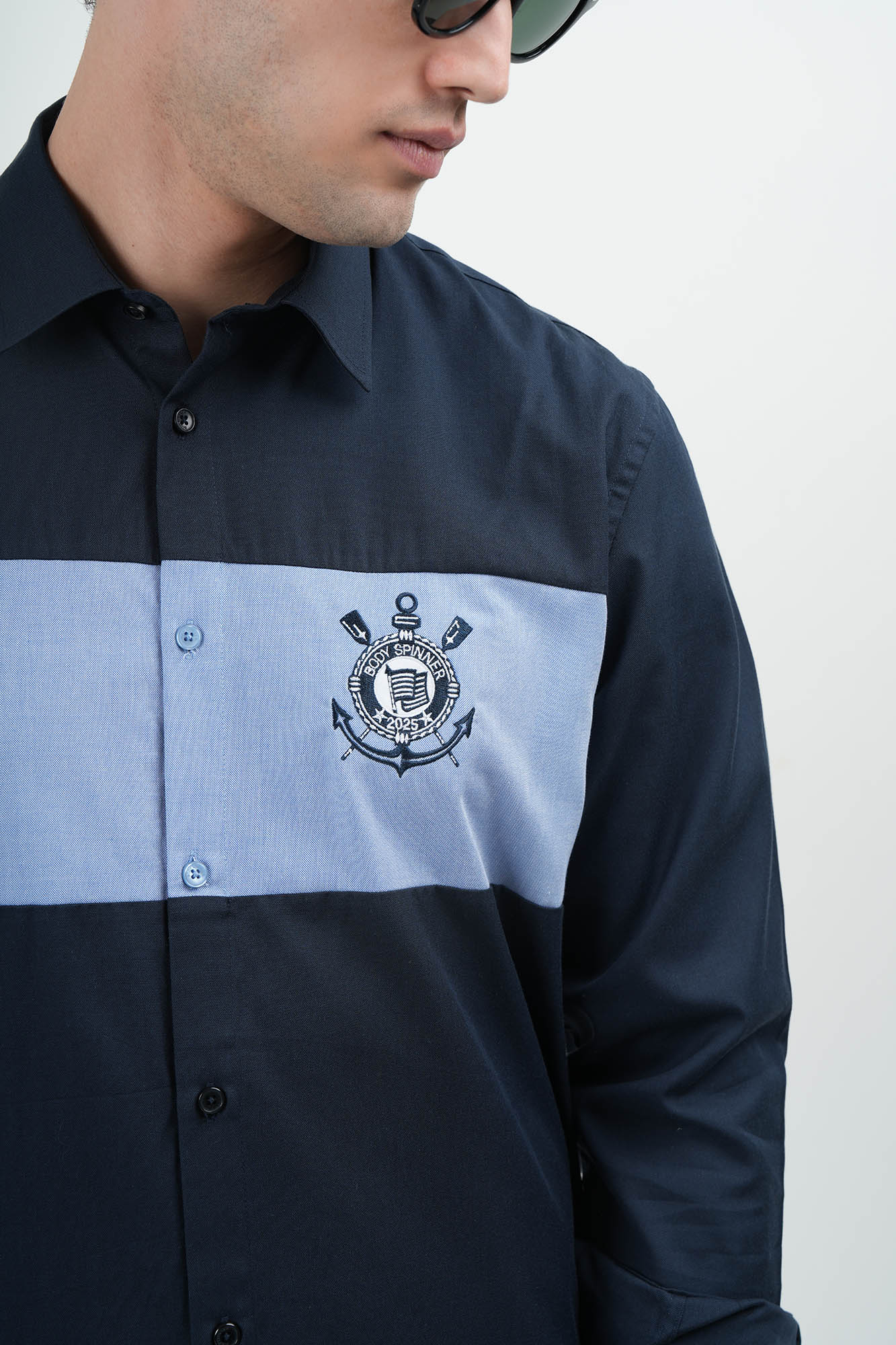 پیراهن آستین بلند طرحدار